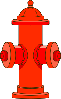 红色消防栓透明背景商用素材