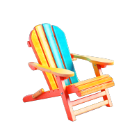 炎热夏日户外装备海滩折叠椅素材