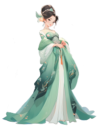 创意设计中国敦煌女神PNG素材