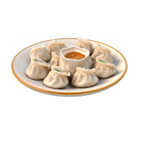 美味中式饺子PNG图形素材