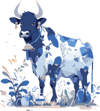 商业设计中国牛插图