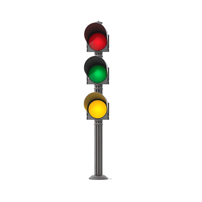 简单的交通信号灯PNG插图
