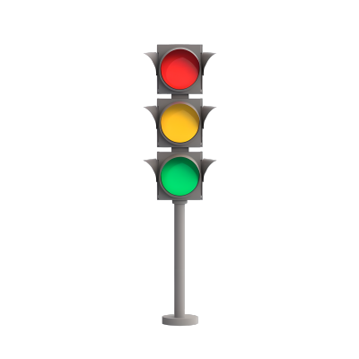 可商用红绿交通信号灯插图