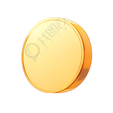 圆形金币PNG图形素材