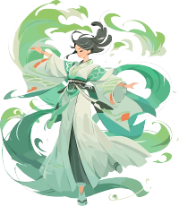 仙女中式古风插画