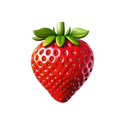 3D水果可口草莓商用素材
