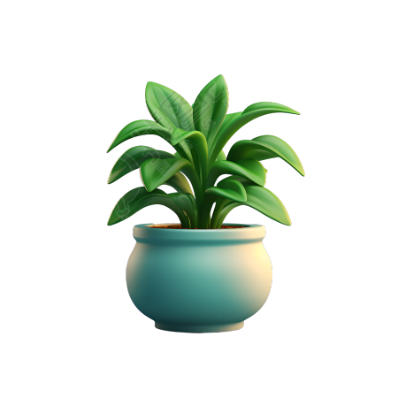 3D植物高清PNG图形素材
