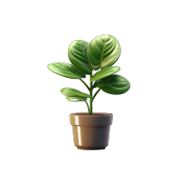 植物3D模型PNG图形素材