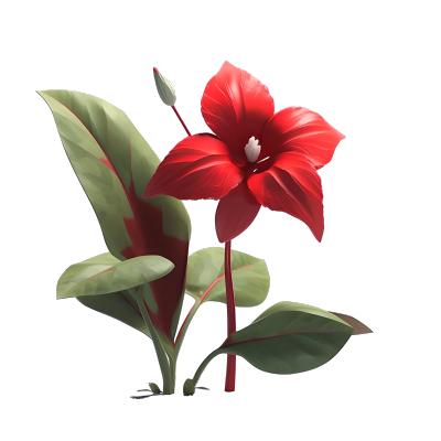 3D花卉三维模型插图