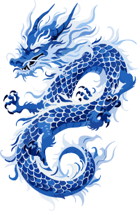 中国龙简洁设计元素