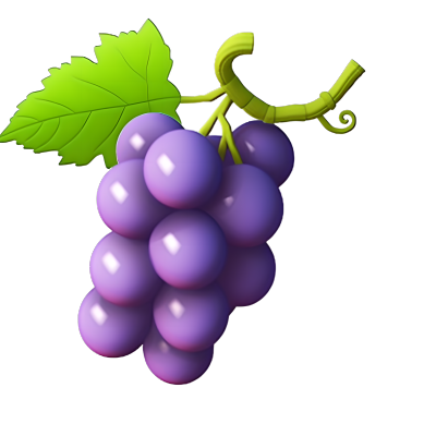 3D水果葡萄商用素材