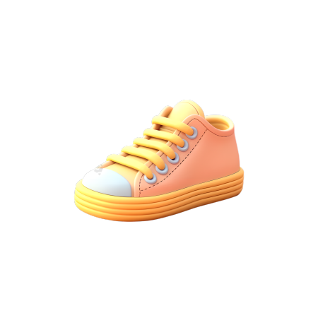 可爱简约3D鞋图标