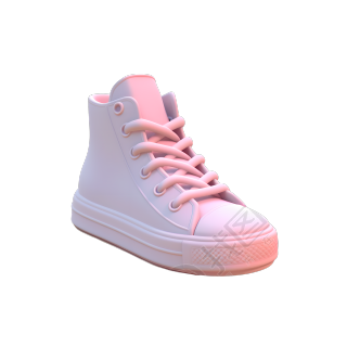 像素鞋子3D小图标