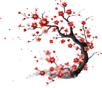 中国风白底素描梅花插画8K高清矢量设计