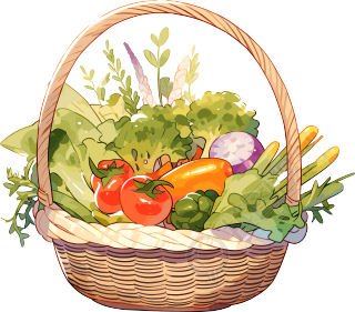 篮子里的蔬菜可商用素材