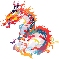 中国龙民间表演商用素材