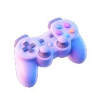 3D游戏手柄高清PNG素材