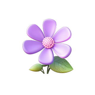 3D花卉可商用图标插画