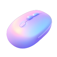 3D鼠标卡通精美插画设计
