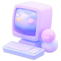3D电脑图标可商用插画设计