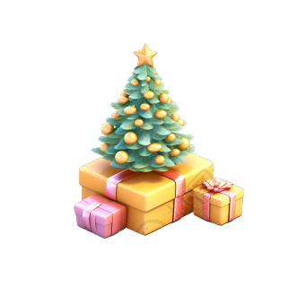 3D圣诞树可商用素材