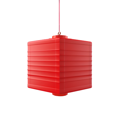 红灯笼简约中式素材