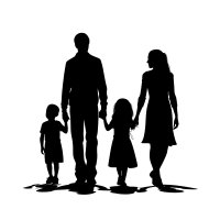 人物剪影PNG素材