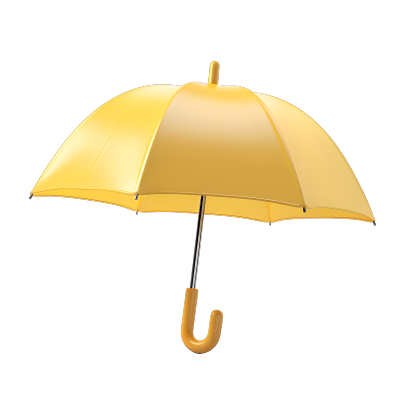 3D雨伞高清环保插画
