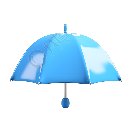 3D雨伞创意设计图形素材