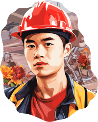 工人商业设计元素