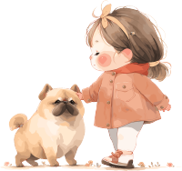 儿童图书插图水彩风格素材