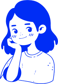 可爱卡通女孩图标素材