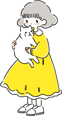 卡通小女孩可爱连衣裙插画