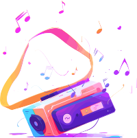 音响简洁美观PNG图形素材