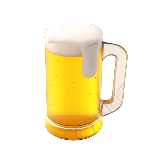 3D啤酒高质量插图