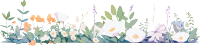 植物花边卡通插图
