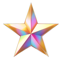 五角星PNG矢量素材