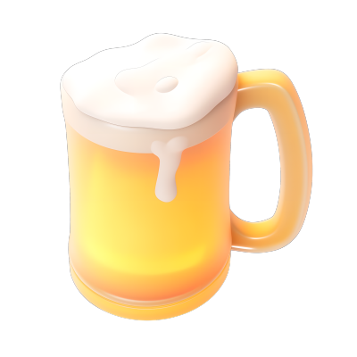啤酒3D图标素材