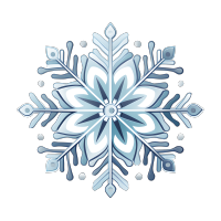 雪花创意设计元素