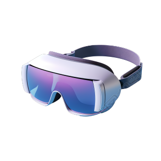 VR眼镜3D创意设计元素