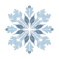 雪花矢量素材插画