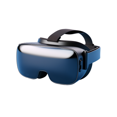 VR眼镜3D简约插画