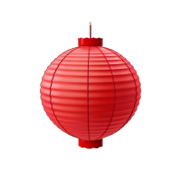 3D红灯笼商业用途插画设计