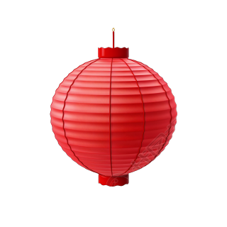3D红灯笼商业用途插画设计
