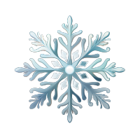 雪花矢量图素材