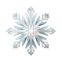 雪花矢量艺术插图