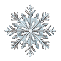 雪花矢量素材