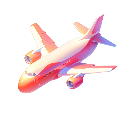3D飞机创意设计元素