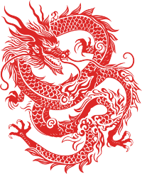 中国龙创意设计灵感插画