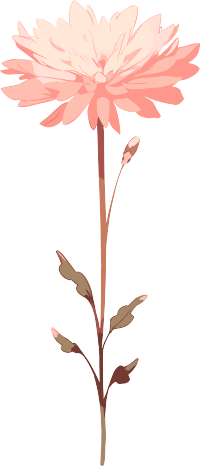 线条花朵商业设计元素